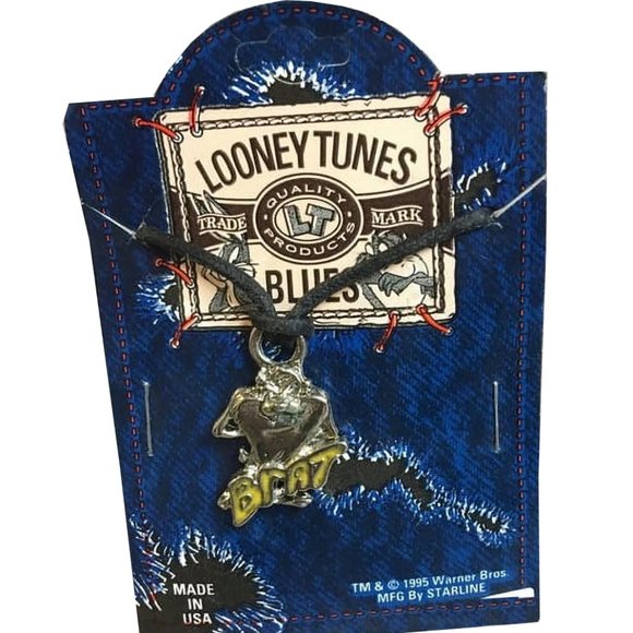 Warner Bros. Jewelry - Vintage 1990s Taz Looney Tunes New old stock